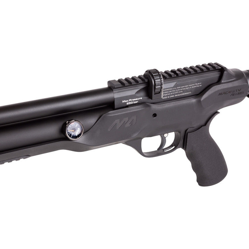 Nuevo! Rifle Pcp Macavity Regulado Calibre .30 Negro 762 Mm