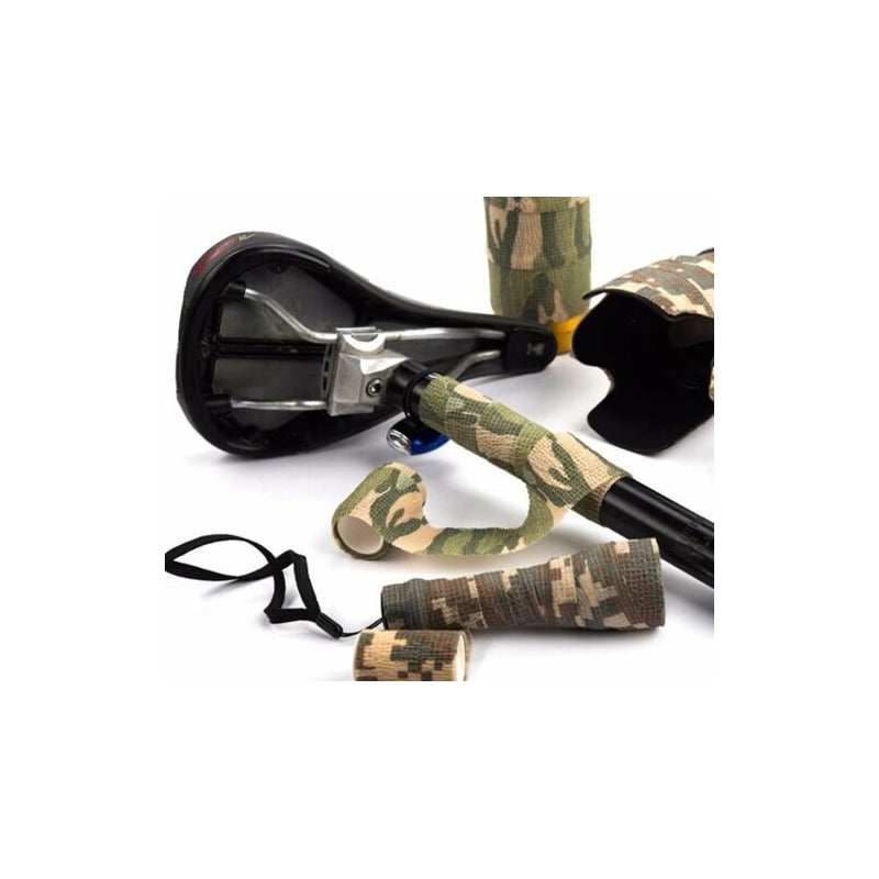 Cinta De Camuflaje Para Rifles O Escopetas Green (3 Piezas) Grass Green