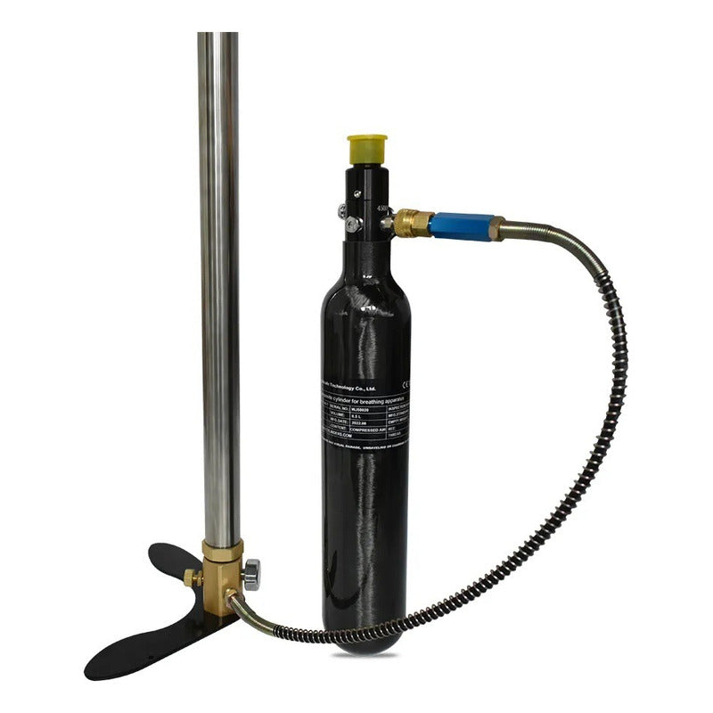 Bomba Para Rifles Pcp De 4 Etapas Negro