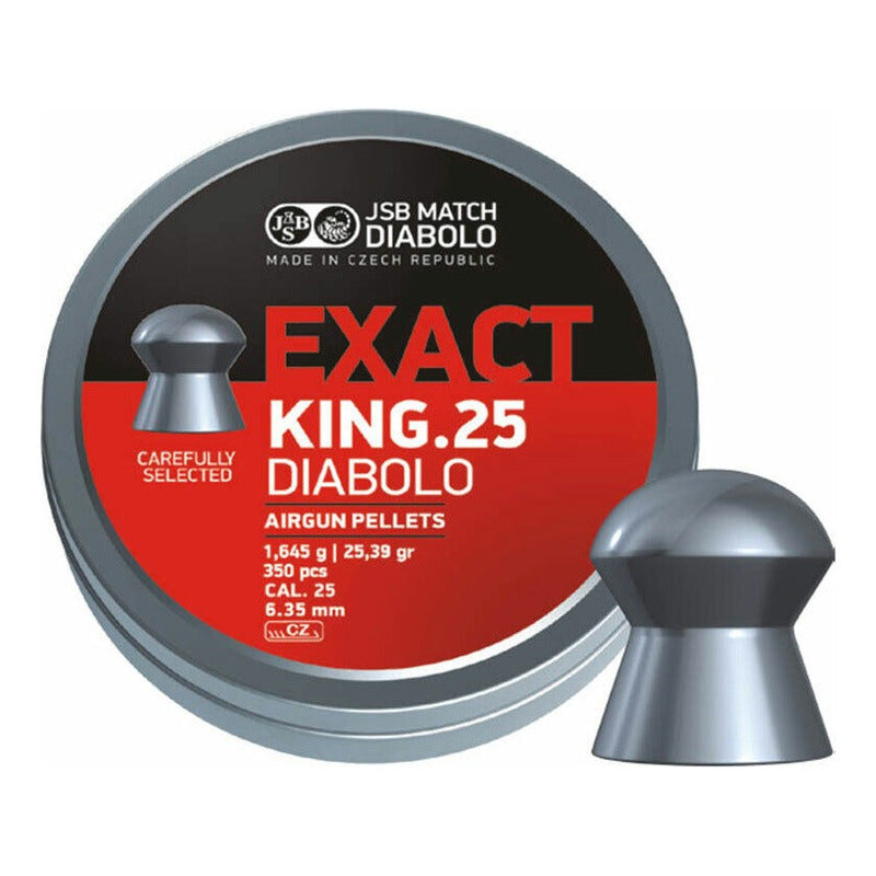 Diabolo Jsb Exact Cal .25 De 25 Gr (4 Latas)