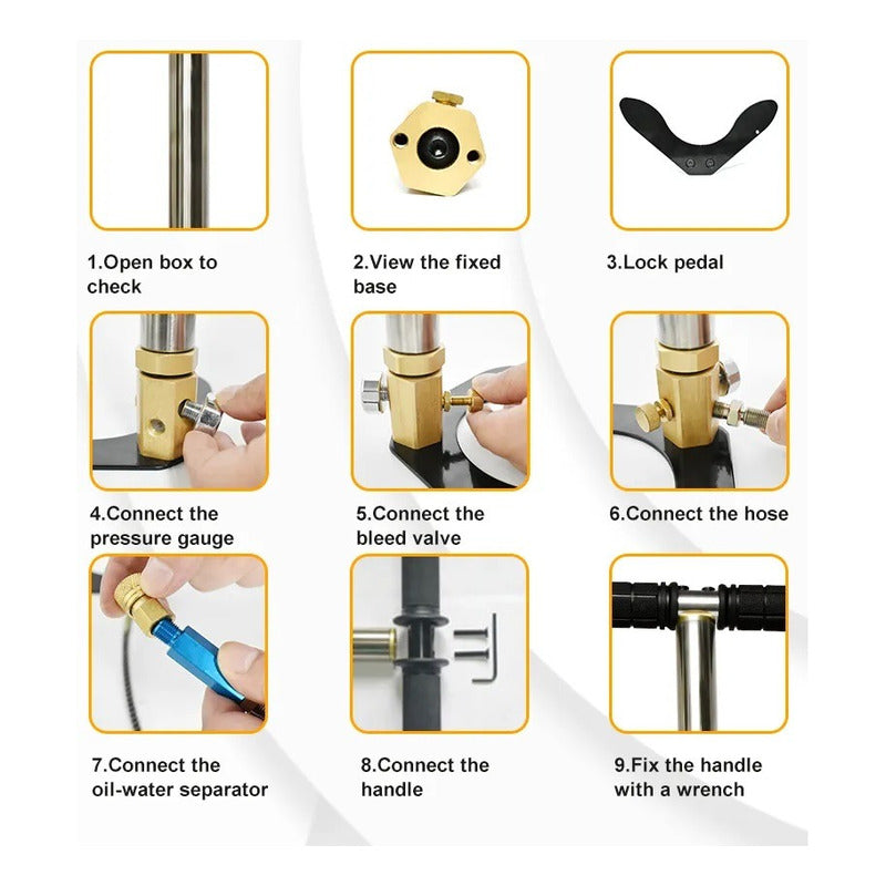 Rifle Pcp T-rex Bullpup Calibre .22 Y Bomba De 4 Etapas Negro 558.8 Mm
