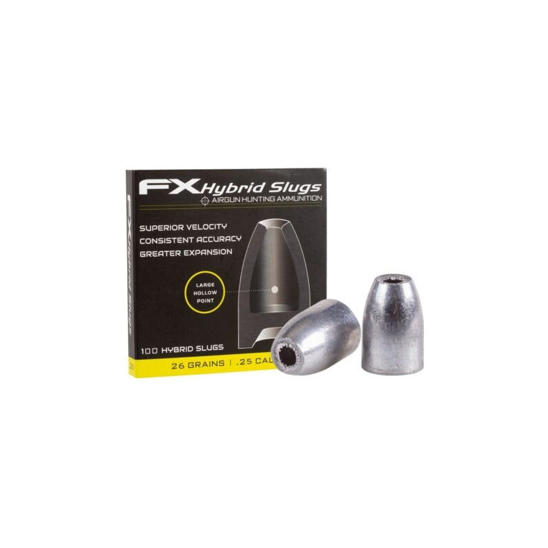 Diabolo Slug Fx Hybrid Calibre .25 De 26 Gr