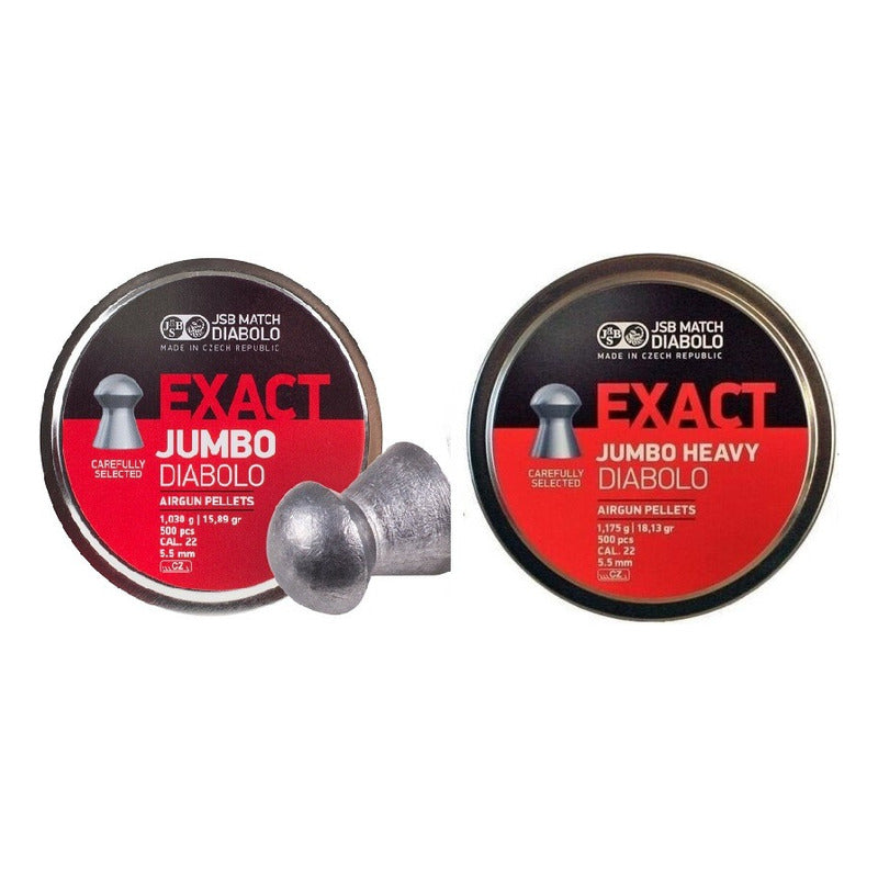 Diabolos  Jsb Exact Calibre 22 (5.5) En 15.89 Y 18.13 Grains