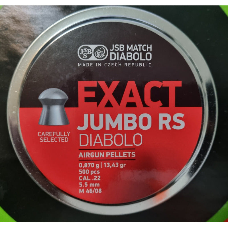 Diabolo Jsb Jumbo Rs Cal 5.5 De 13.43 Gr