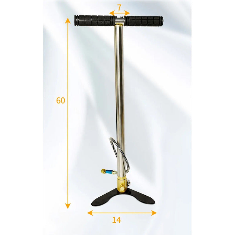 Bomba Para Rifles Pcp De 4 Etapas Negro