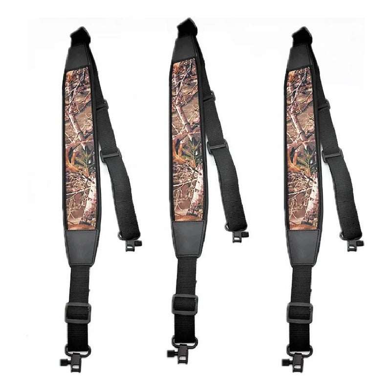 Correa Para Rifle, Portafusil Con Terminales Sling Cammo