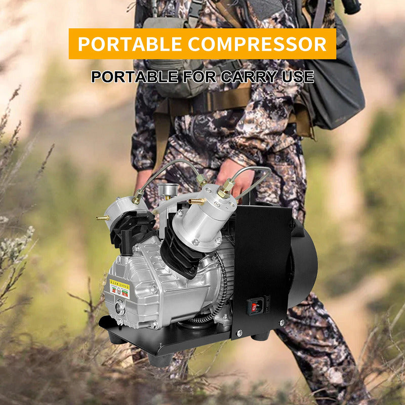Compresor Para Rifles Pcp Y Scubas De 4500 Psi Doble Piston