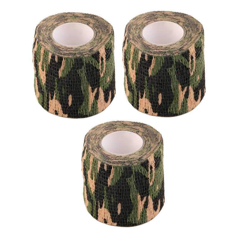 Cinta De Camuflaje Para Rifles O Escopetas Forest (3 Piezas) Bosque