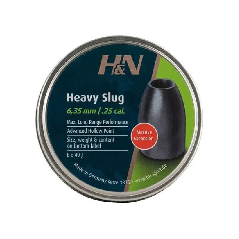 Diabolo H&n Slug Cal .25 (.250)  Slug  De 38gr