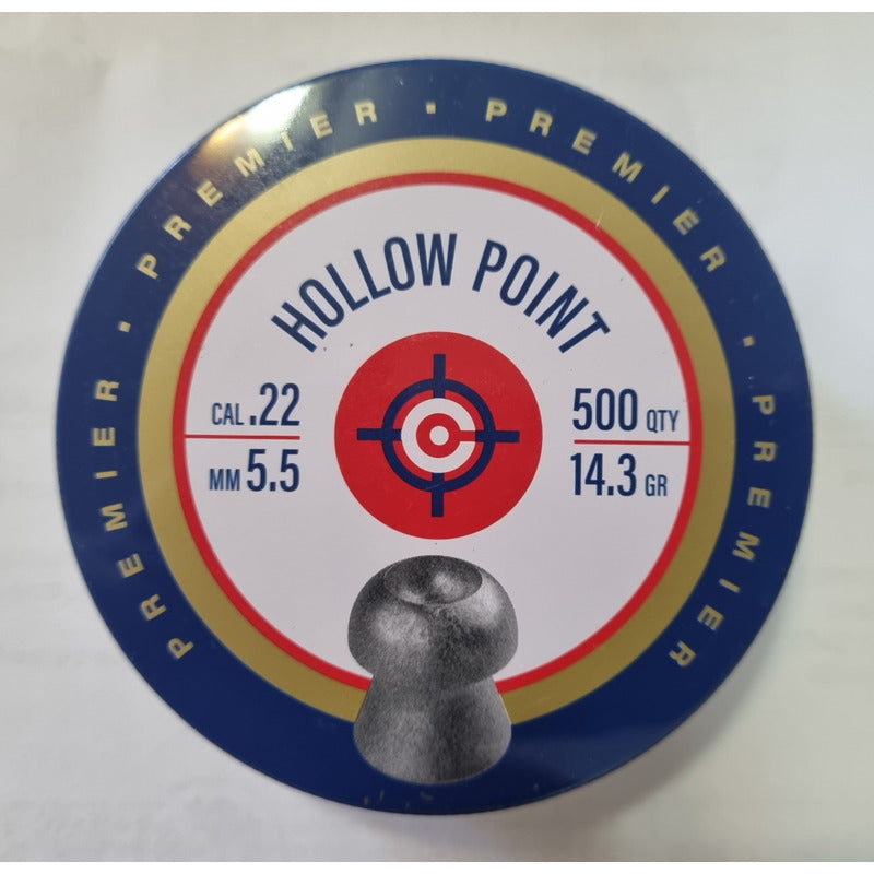 Diabolo Crosman Premier Hollow Point  5.5 Mm (2 Latas)