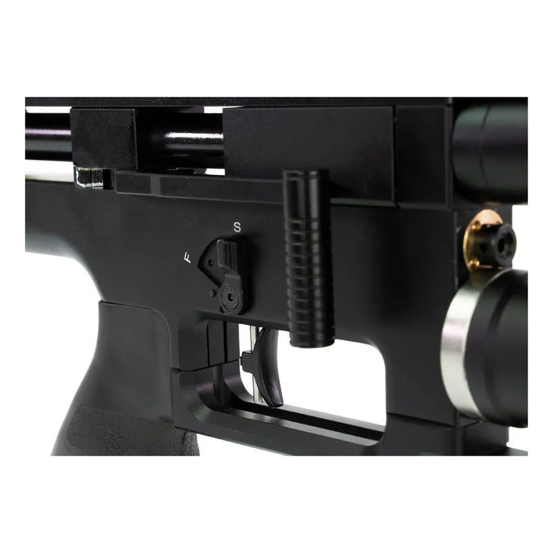 Rifle Pcp Snowpeak M60 Botella Regulado Calibres 25  Y/0  30