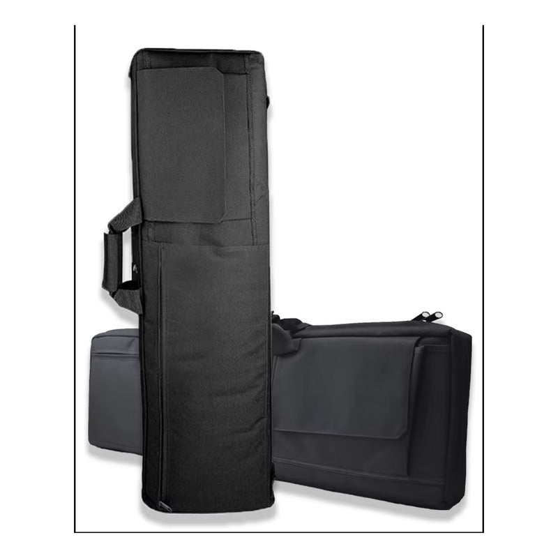 Estuche Para Rifle Pcp De Gabardina 85 Cm X 33 Zurdo/diestro Negro