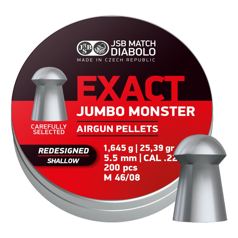 Diabolo Jsb Monster Shallow Redesigned Cal 22 En 25gr