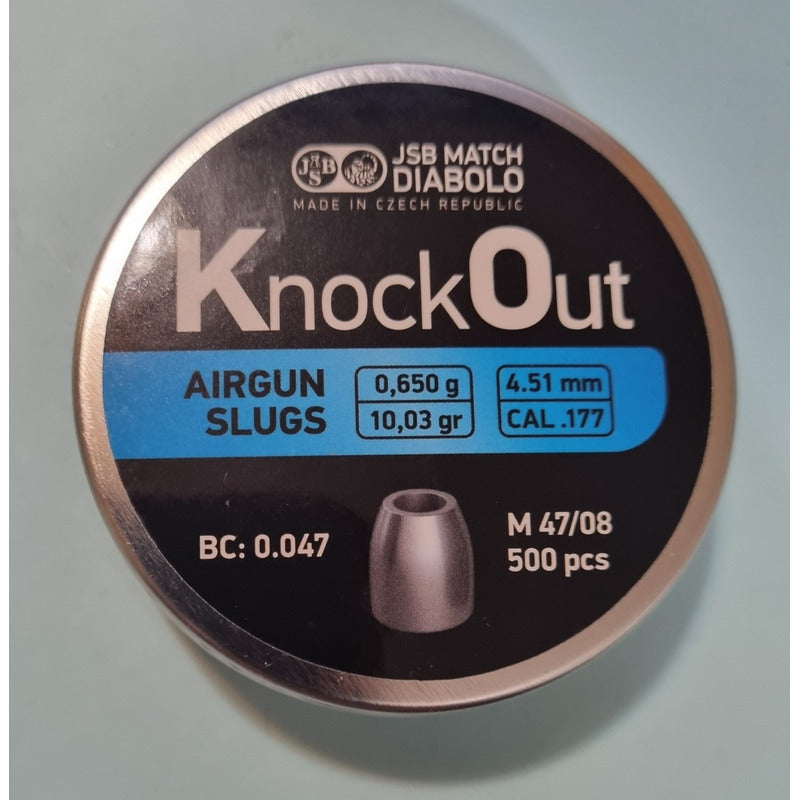 Diabolo Jsb Knock Out Cal 4.5 Ojivas 10.03gr