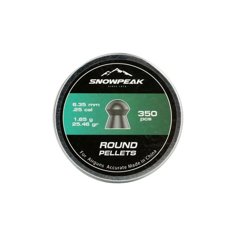 Diabolo Snowpeak Calibre  .25 En 25.4 Grains