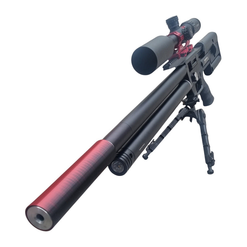 Rifle Pcp Snowpeak Max 1  Regulado Calibre 22 A Ms1 Negro 5.588 Mm