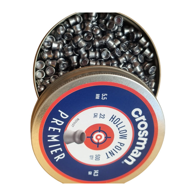 Diabolo Crosman Premier Hollow Point  5.5 Mm (2 Latas)