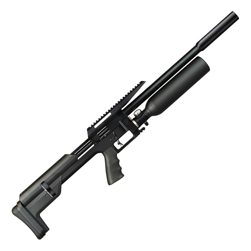Rifle Pcp Snowpeak M60 Botella Regulado Calibres 25  Y/0  30