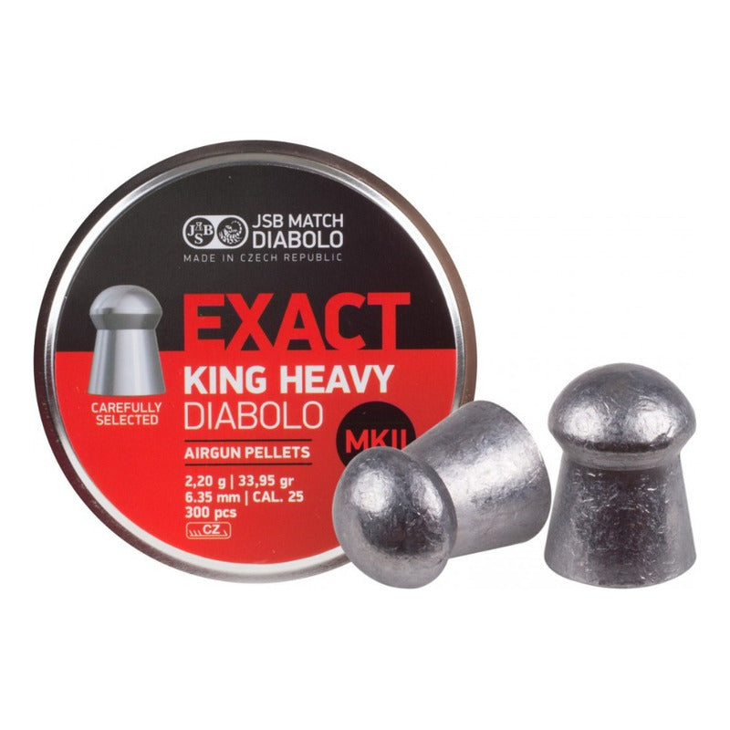 Diabolo Jsb Exact Rediseñado Calibre 25 De 34 Grains