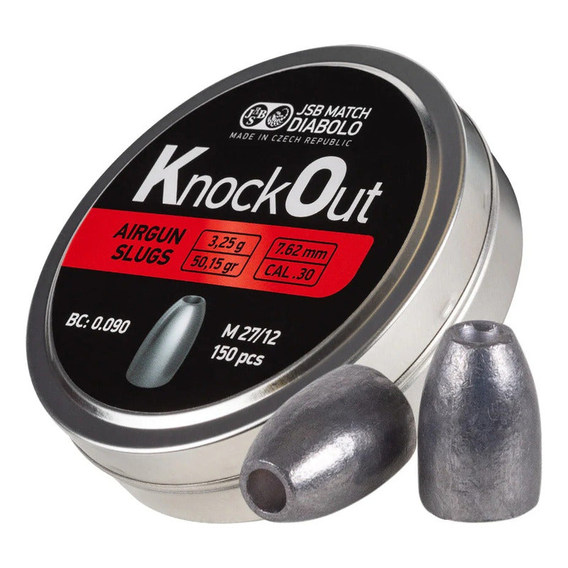 Diabolo Slug Jsb Knock Out Calibre 30