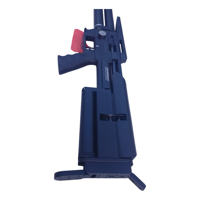 Rifle Pcp Snowpeak Max 1  Regulado Calibre 22 A Ms1 Negro 5.588 Mm
