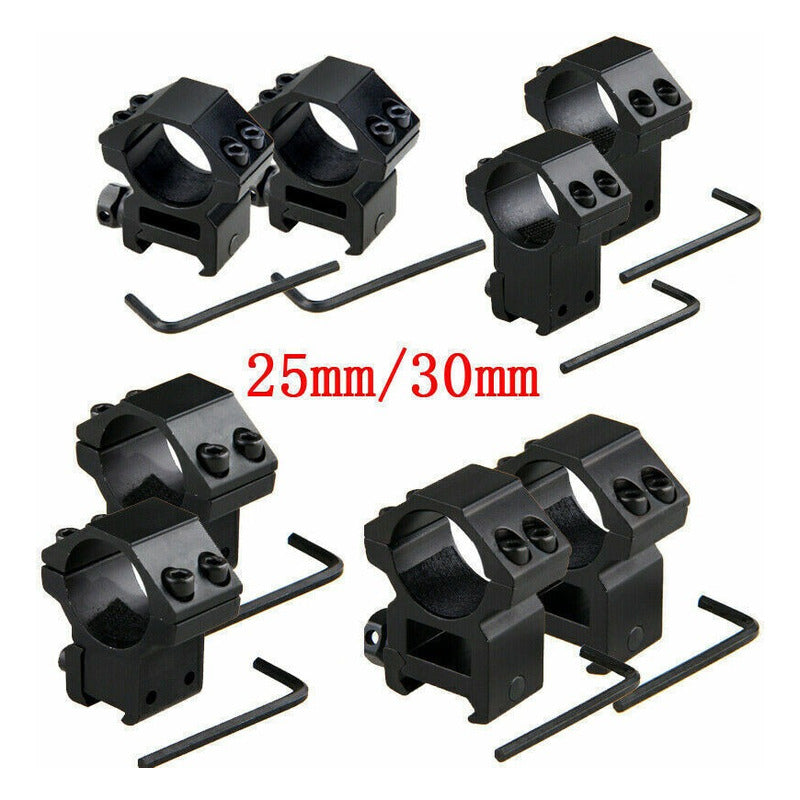 Monturas Para Mira Telescompica 30mm X 20mm High