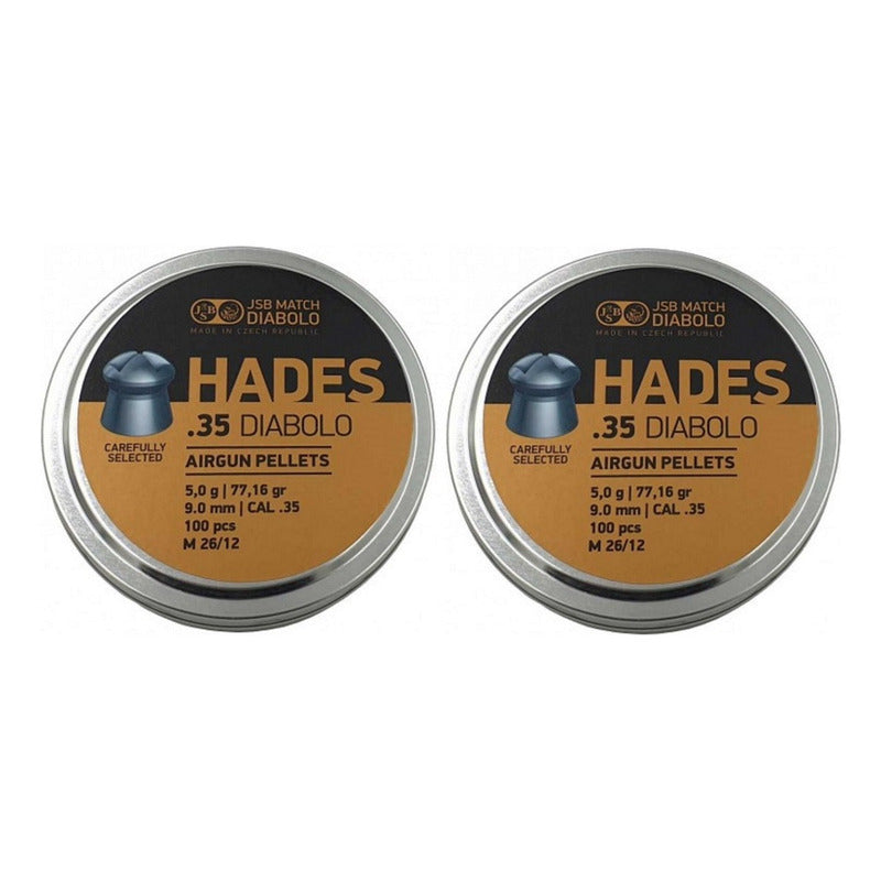 Diabolo Jsb Hades Calibre 35  (2 Latas)