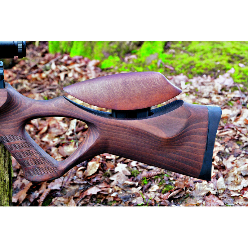 Rifle Pcp Airacuda Max Calibre 30 (7.62)  Regulados. Madera 30 Mm