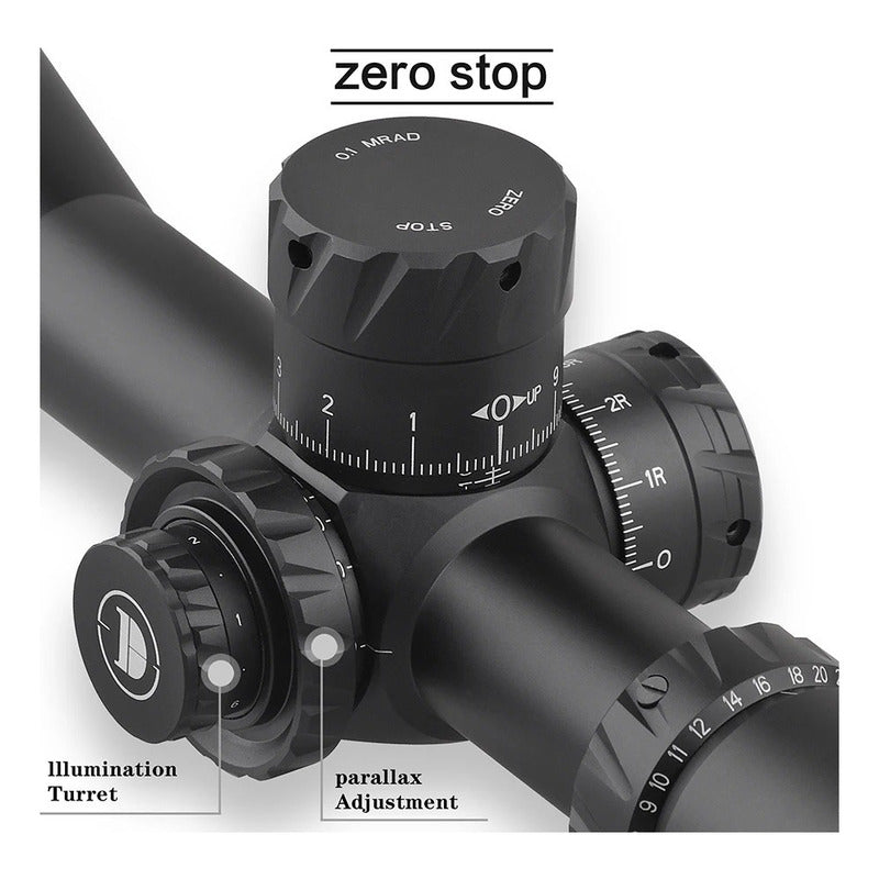 Mira Telescopica Discovery  5-30 X 56 Ffp Zero Stop