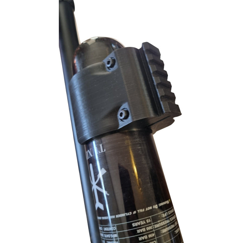 Riel Picatinny De 21 Mm  Para Bottella De 60 Mm