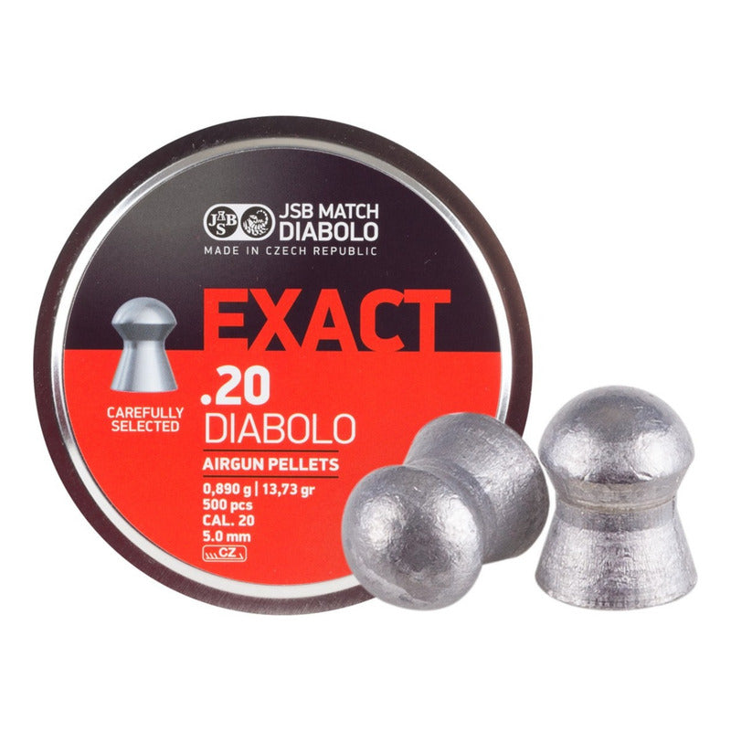 Diabolos Jsb Calibre .20 ( 5.0 Mm)  De 13.73 Grains