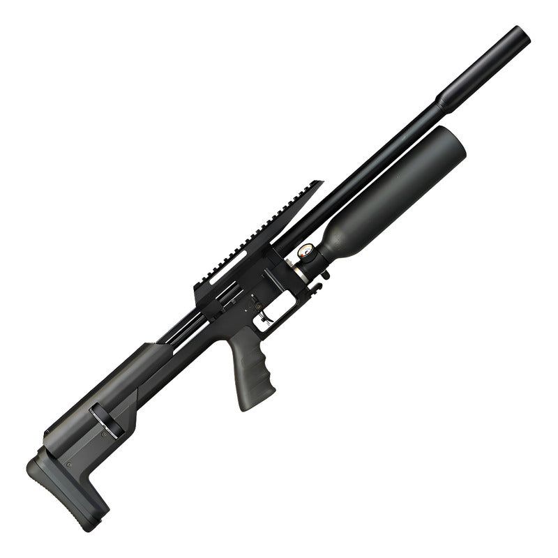 Rifle Pcp Snowpeak M60 Cilindro Regulado Calibres 22 Negro 5.588 Mm