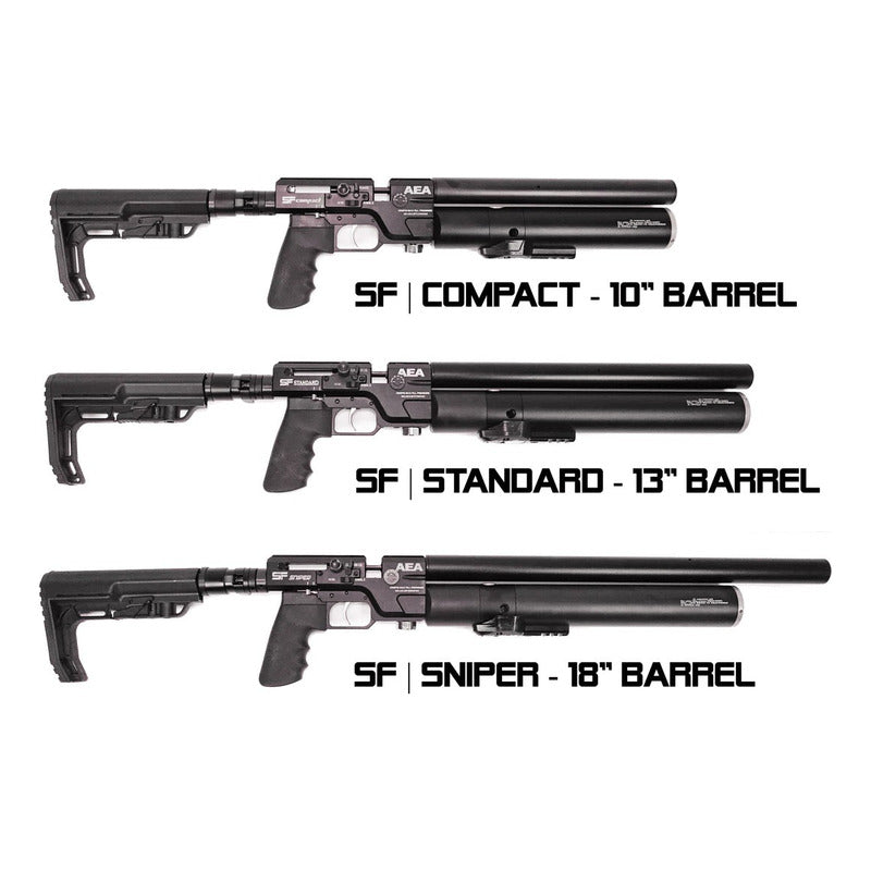 Rifle Pcp Aea Sf Sniper 18  Semiautomatico