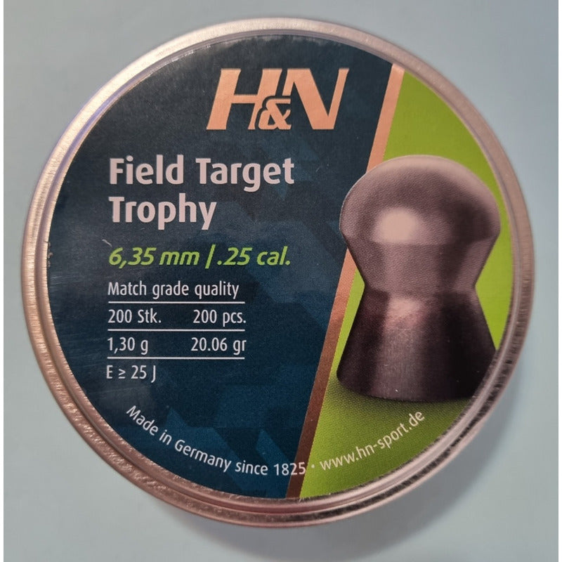 Diabolo H&n Field Target Trophy Cal 25 (6.35mm)