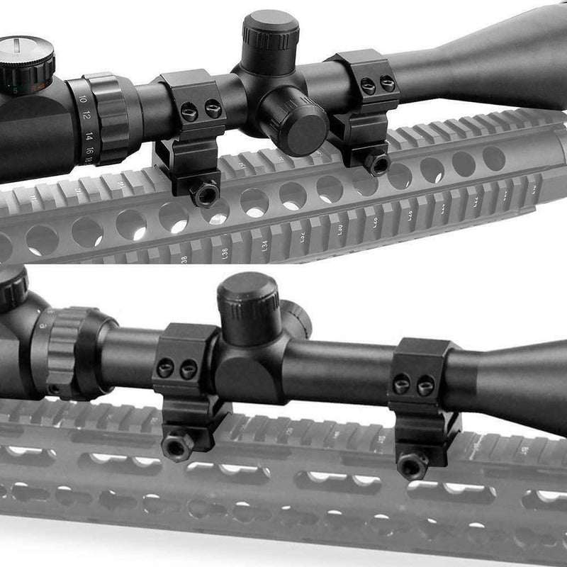 Monturas Para Mira Telecopica De 25.4mm X 11 Mm (2 Piezas)