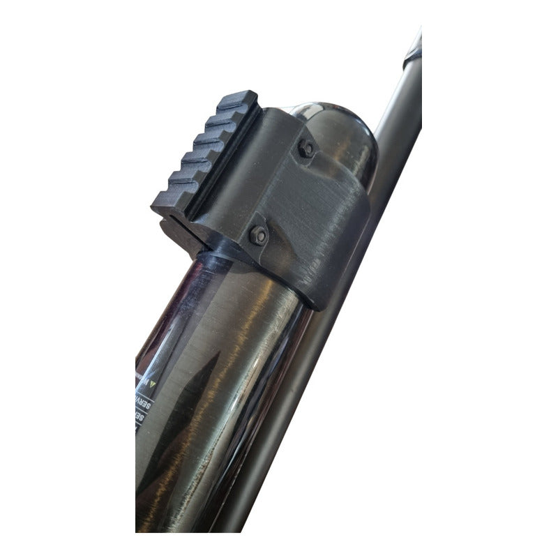 Riel Picatinny De 21 Mm  Para Bottella De 60 Mm