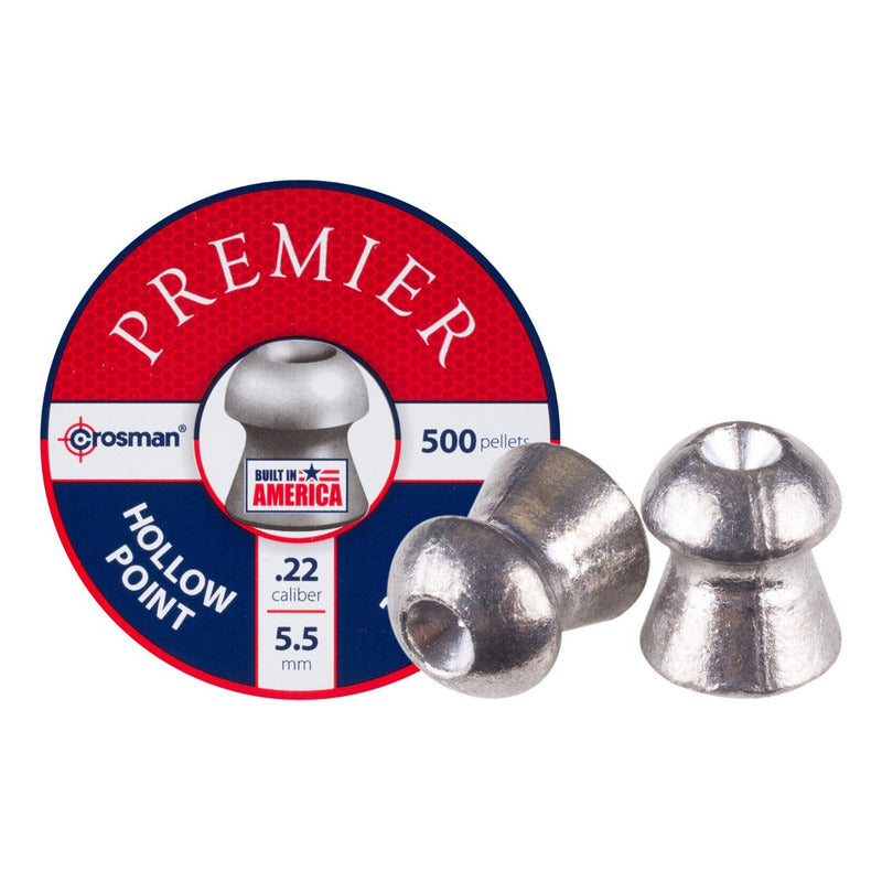Diabolo Crosman Premier Hollow Point Calibre 22 O 5.5 Mm