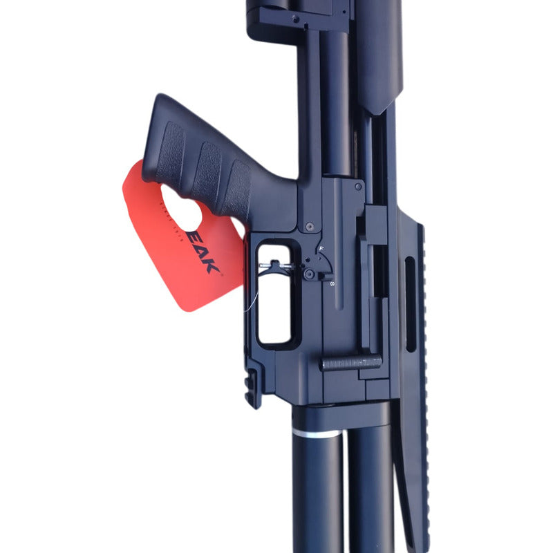 Rifle Pcp Snowpeak Max 1  Regulado Calibre 22 A Ms1 Negro 5.588 Mm