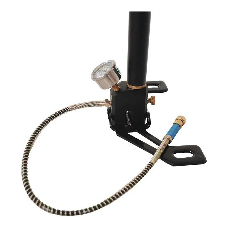 Bomba Manual Para Rifles Pcp 4 Etapas 4500 Psi Negro