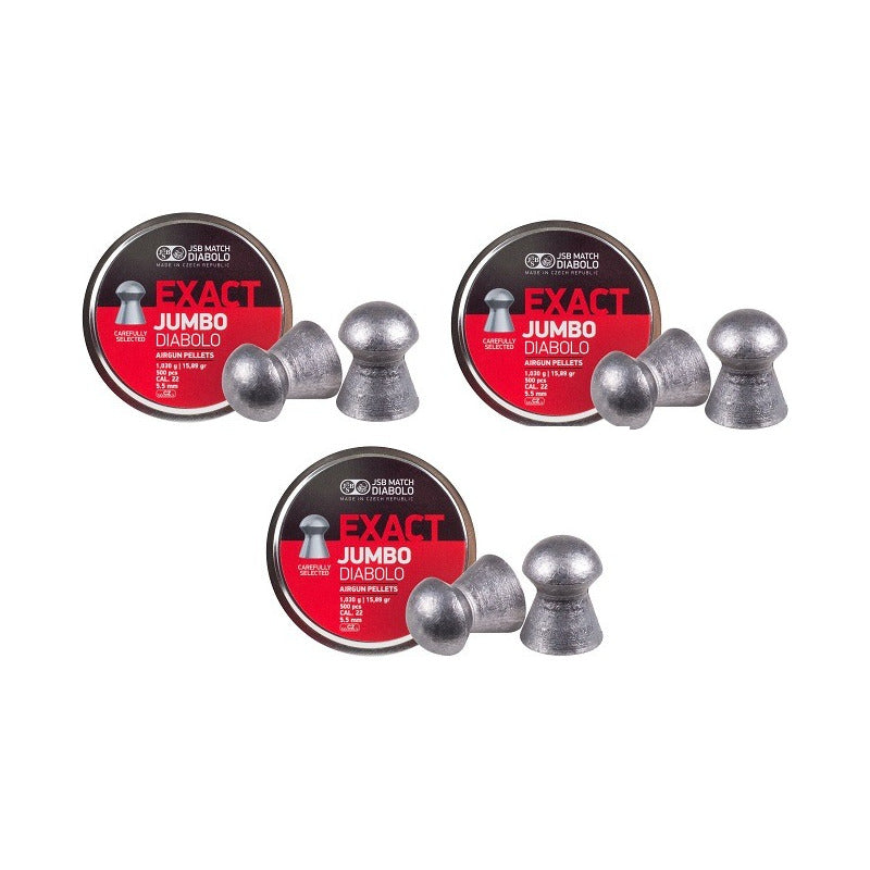 Diabolo  Jsb Exact  Calibre 5.5 De 15.89 Gr 3 Latas De 500pz