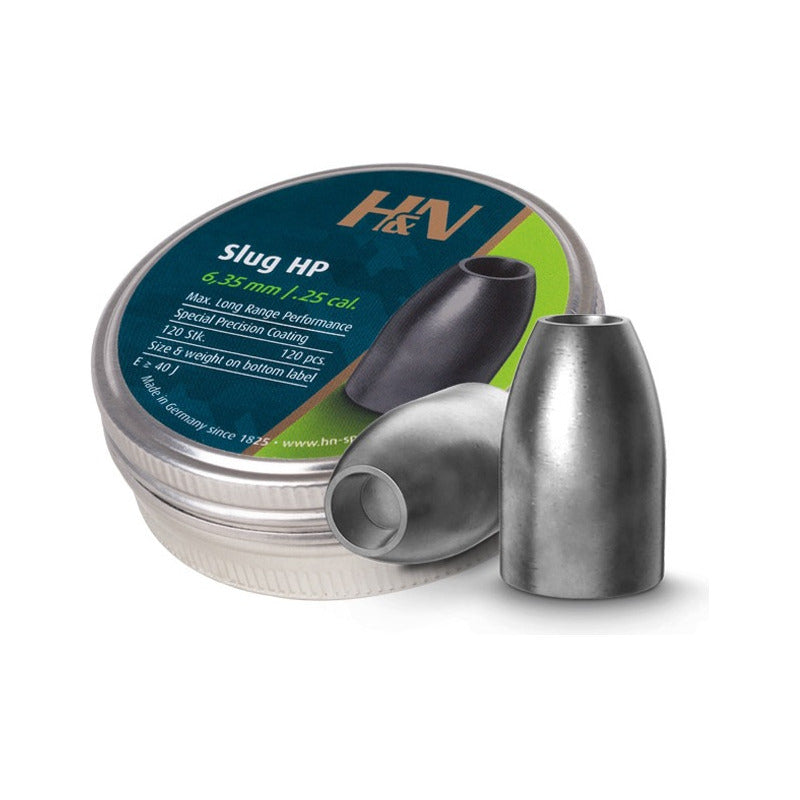 Diabolo H&n Slug Cal .25 (.250)  Slug  De 38gr