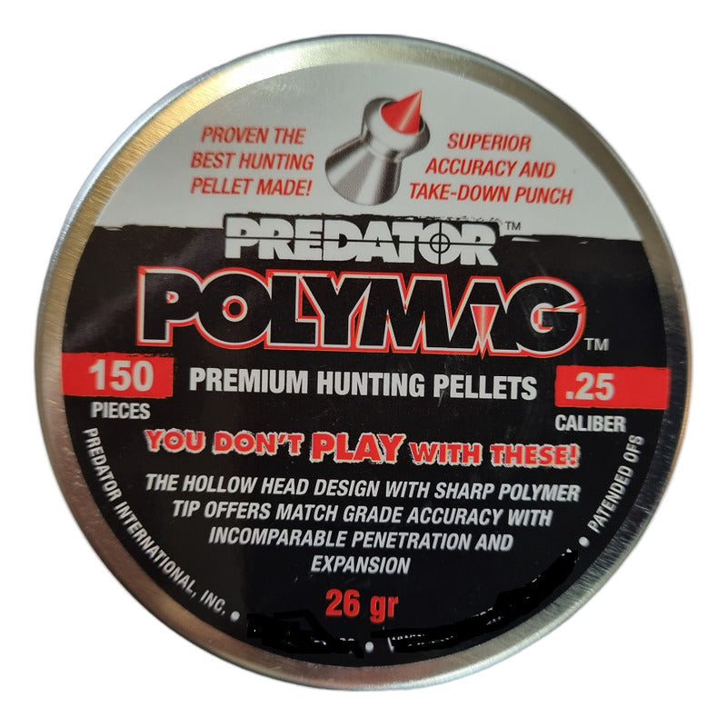 Diabolo Predator Polymag Calibre 25