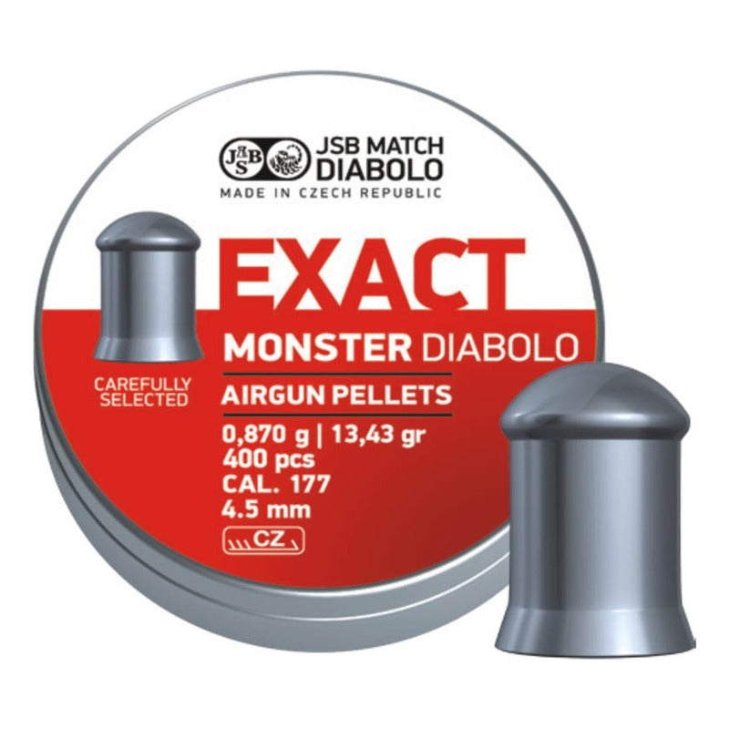 Diabolo Jsb Monster Calibrre 4.5 (redesigned) De 13.43gr