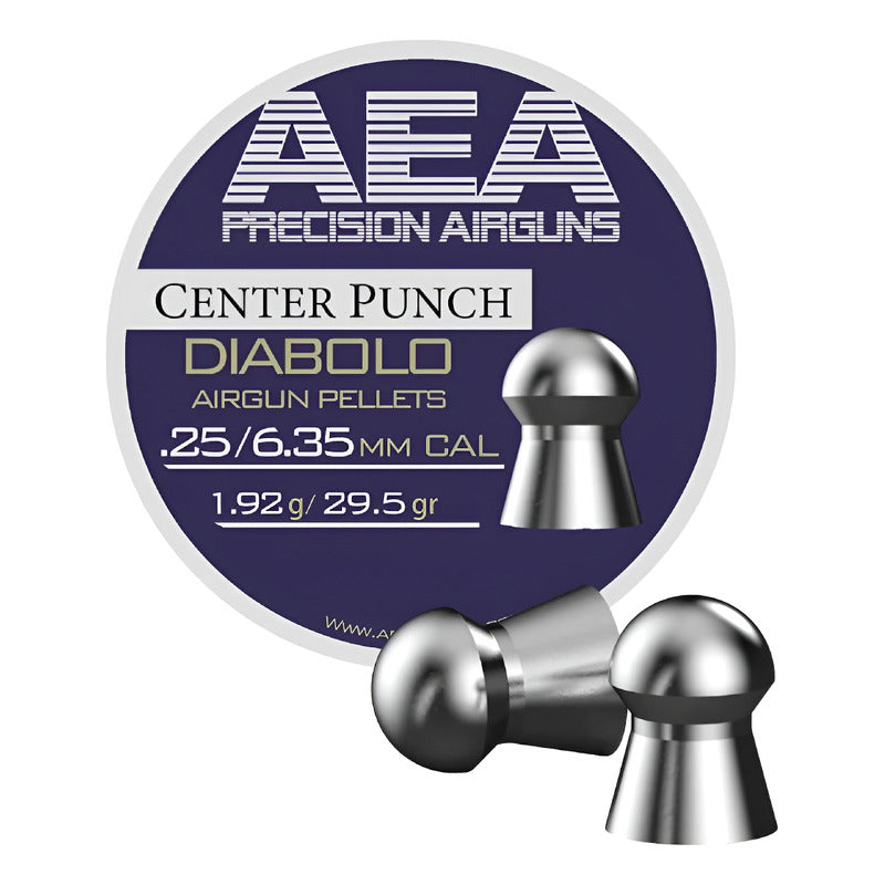 Diabolos Aea Center Punch Cal .25 De 29 Grains Lata De 300