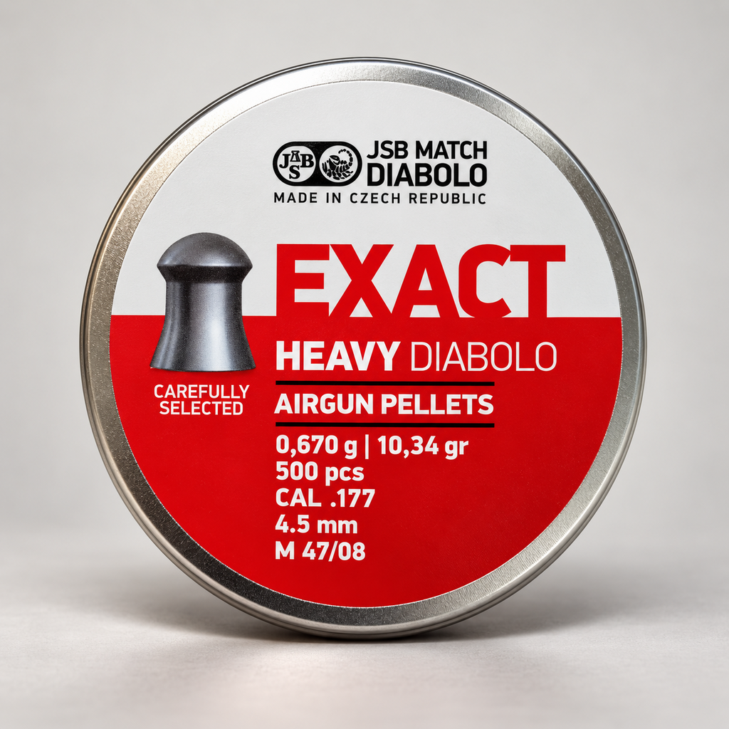 Diabolos Jsb EXACT HEAVY Calibre .177 ( 4.5Mm)  De 10.34 Grains