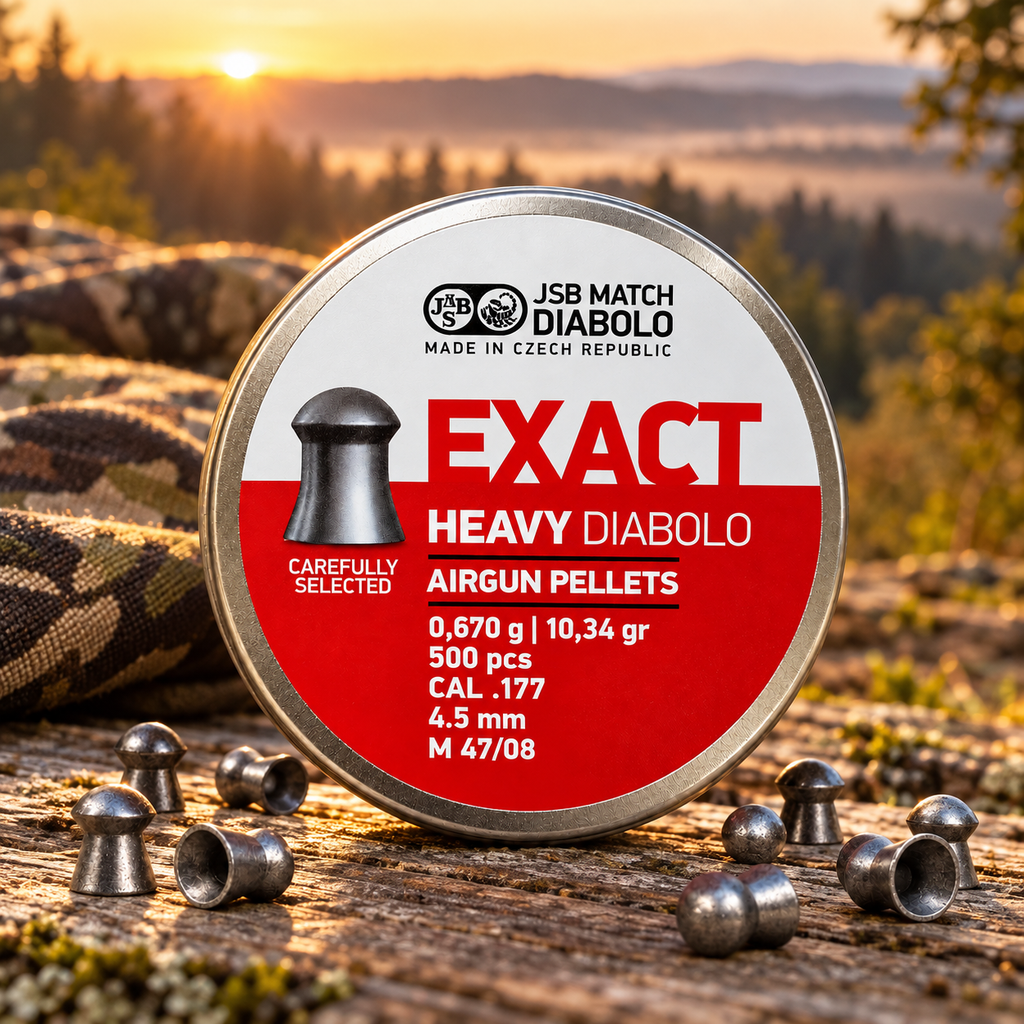 Diabolos Jsb EXACT HEAVY Calibre .177 ( 4.5Mm)  De 10.34 Grains