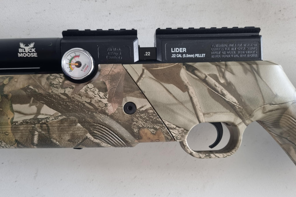 RIFLE PCP LIDER (AVENGER) VERSION BLACK MOOSE REGULADO CAL 5.5