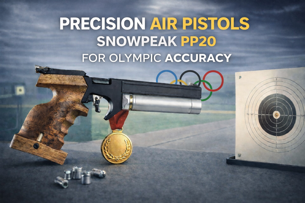 PISTOLA OLIMPICA SNOWPEAK PP20 CAL 4.5