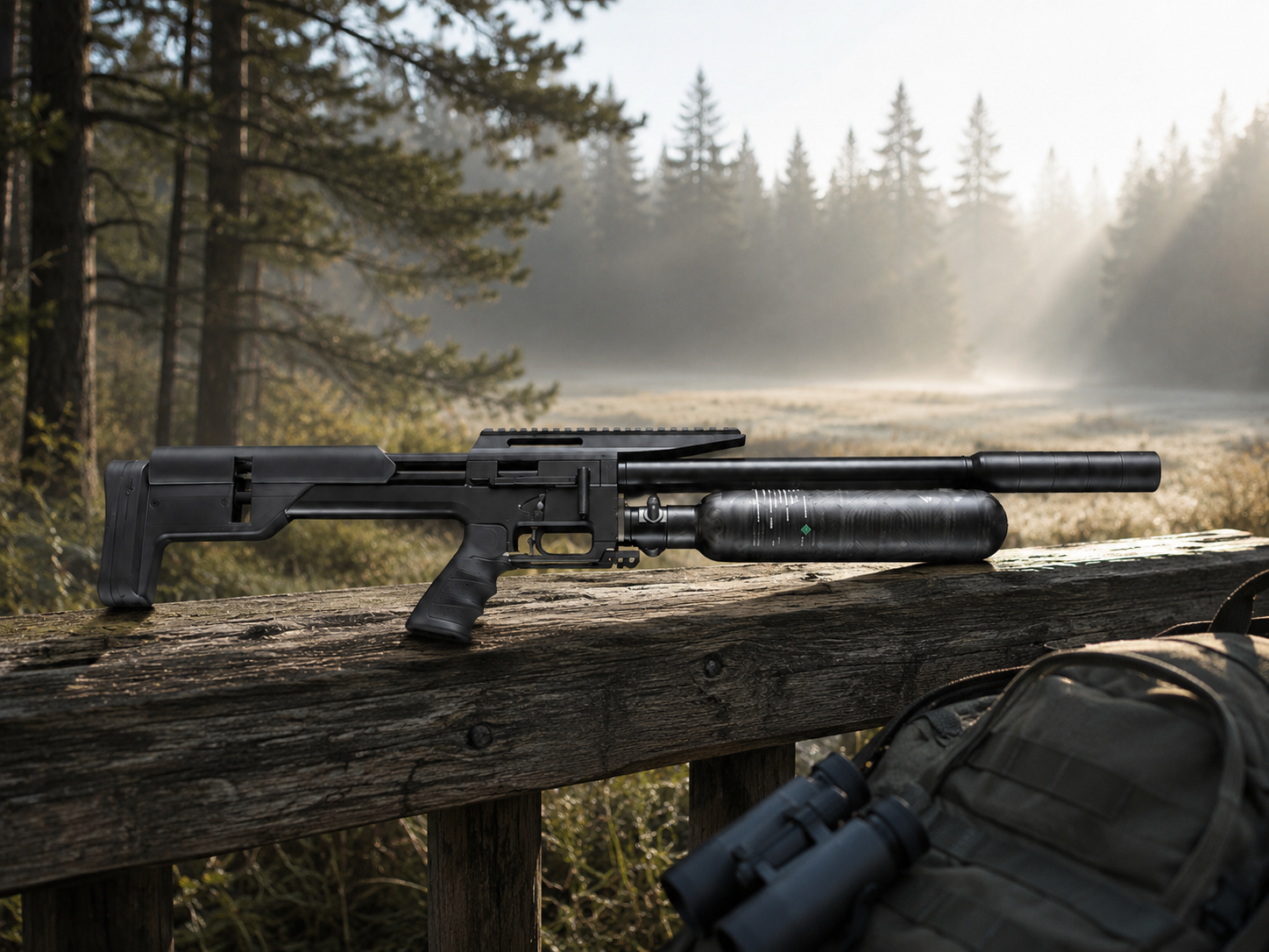 RIFLE PCP SNOWPEAK  M60 TB CARBONO 500CC