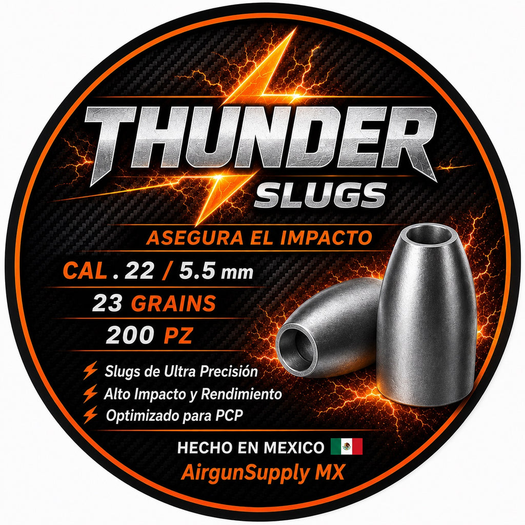 Diabolo SLUG THUNDER  CALIBRE 5.5 (0.22) EN 23 GRAINS